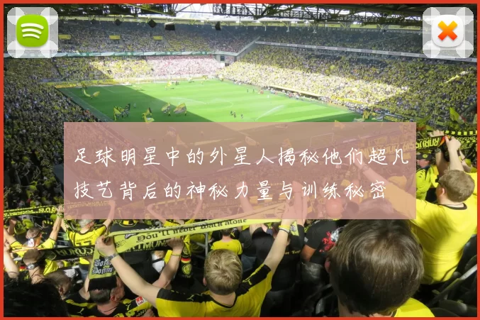 足球明星中的外星人揭秘他们超凡技艺背后的神秘力量与训练秘密